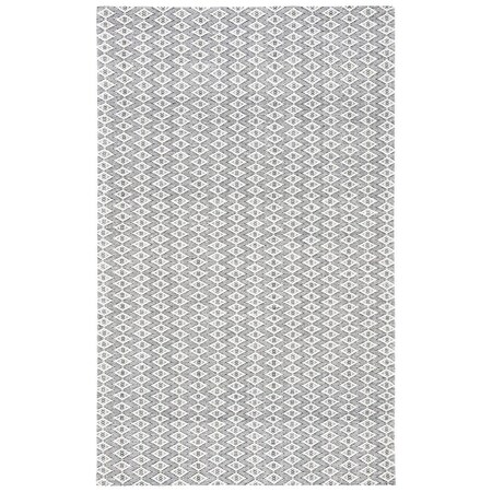 Safavieh 5 x 8 ft. Marbella Hand Woven Rectangle Area Rug Ivory & Black MRB310A-5